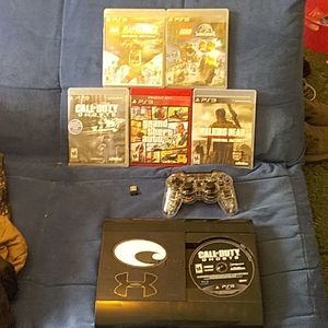 Ps3 super slim limited edition 500 gigabit.